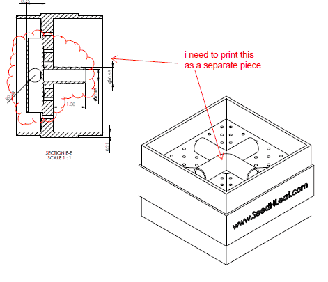 3D Printed Hydroponics Top Piece